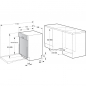 Preview: Gorenje GI 642 E90X Einbauspülmaschine Maße